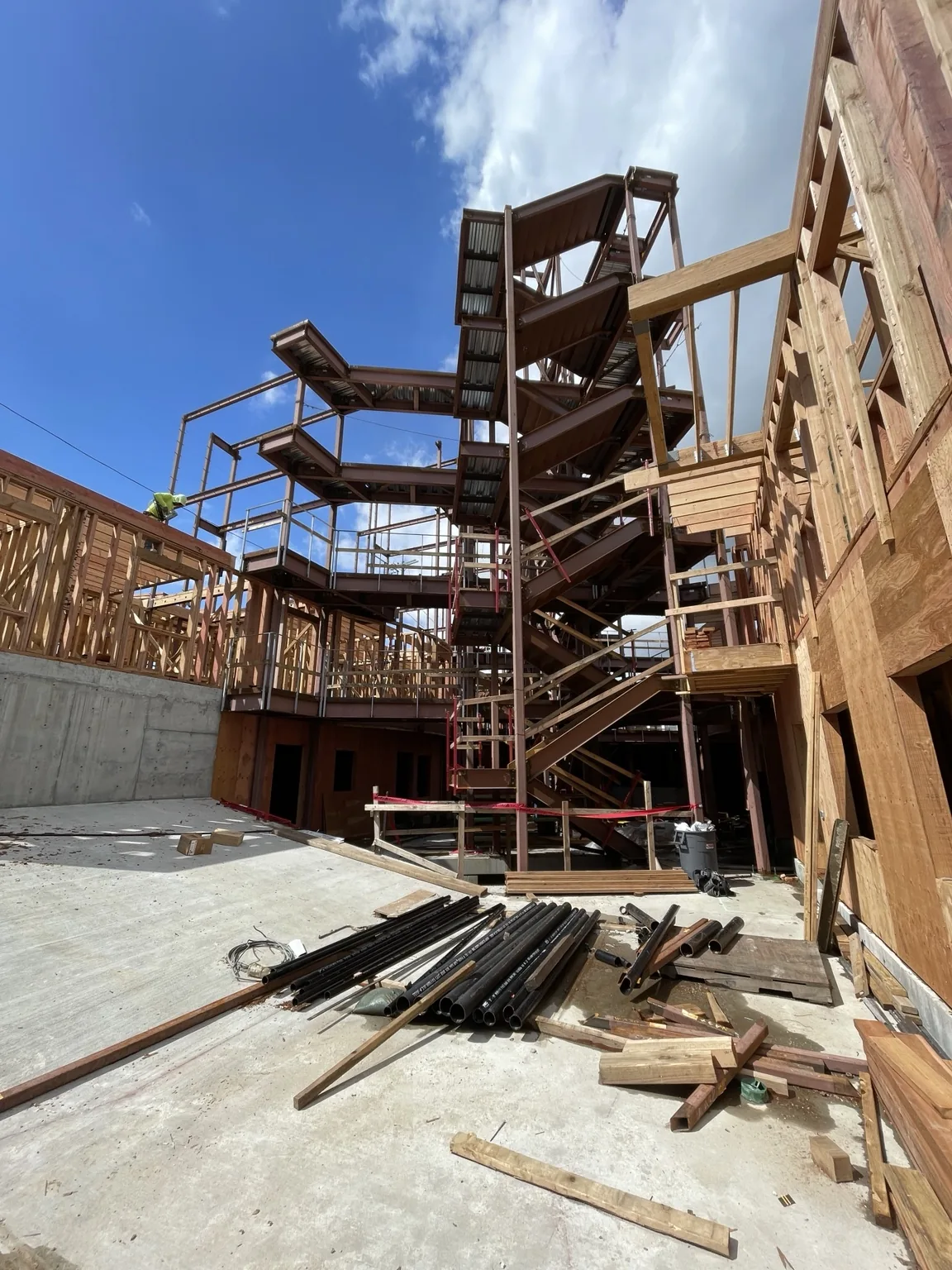 Multi-story construction framing